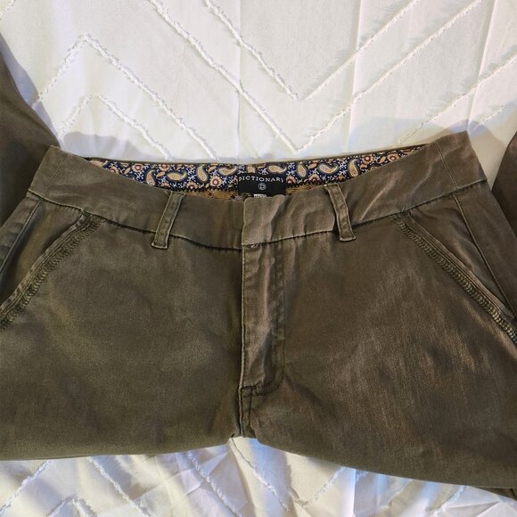 Dictionary 10/30 green pants pencil/tapered - Picture 9 of 11